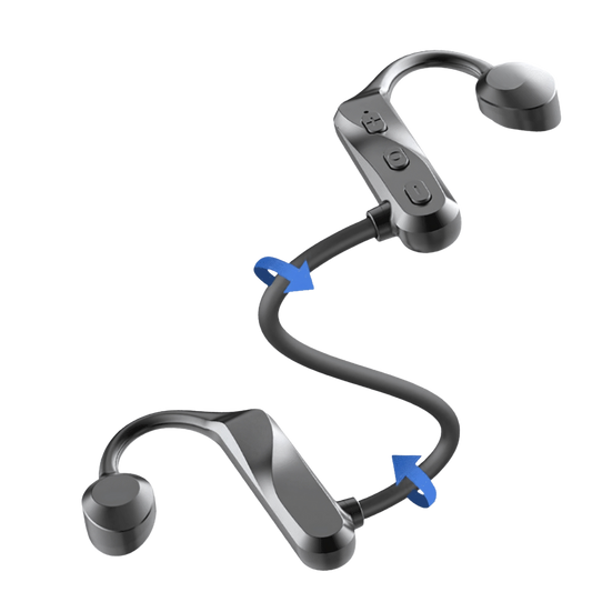 Fone sem Fio de Condução Óssea Bone Conduction