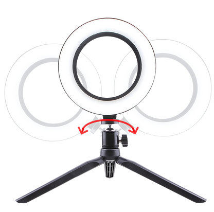 Ring Light Tripé de Mesa Support