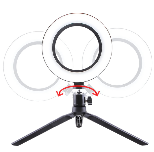 Ring Light Tripé de Mesa Support