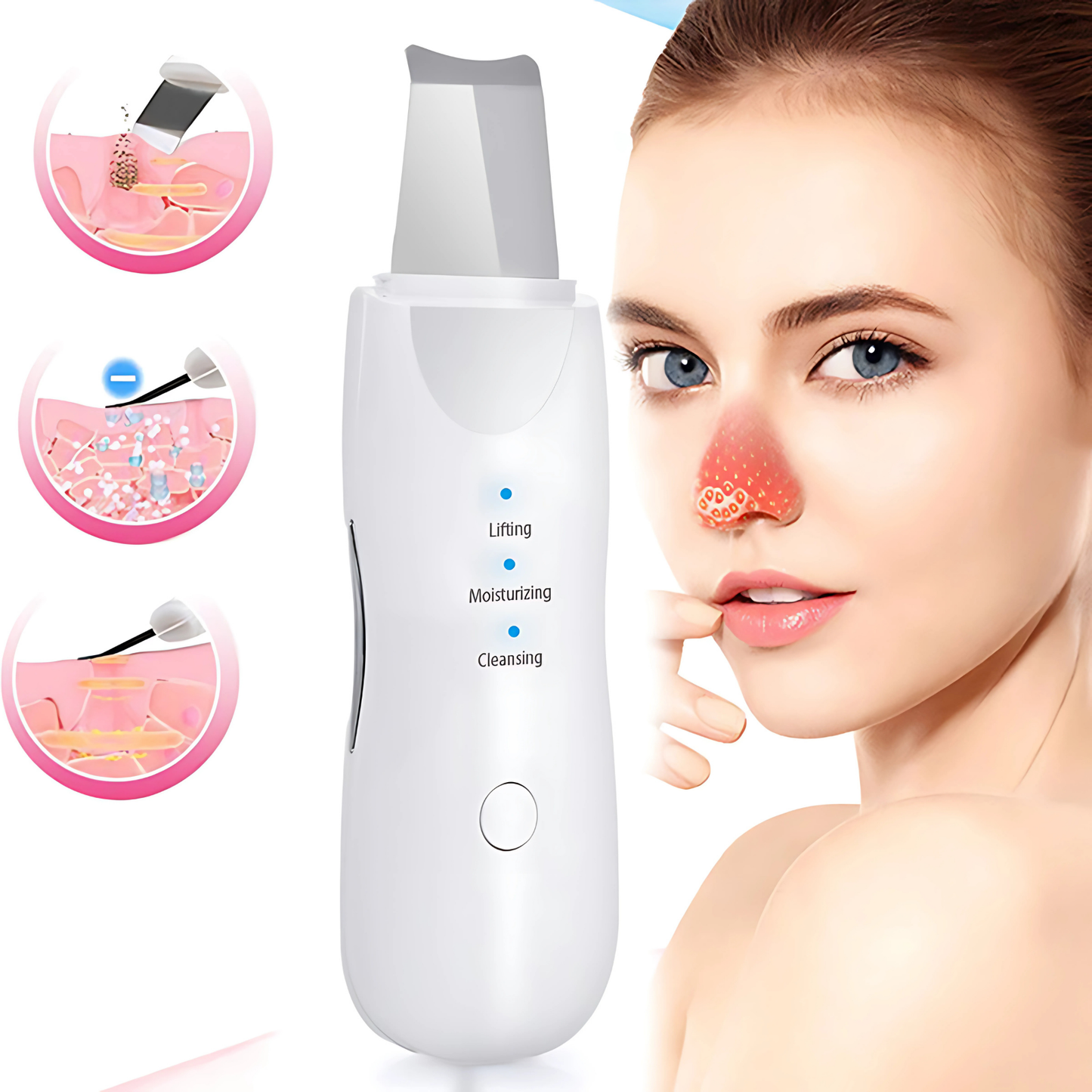 Espátula Facial Removedora de Cravos Peeling