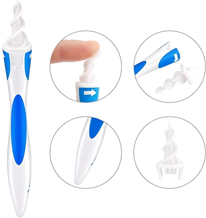 Limpador de Ouvido EarClean [Grátis Kit Com 16 Unidades de Silicone]
