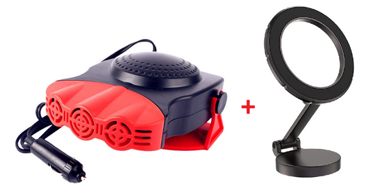 Aquecedor de Carro Hot Air [Birnde Suporte Celular Prata ou Preto]