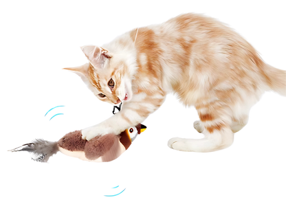 Pássaro Interativo Recarregável Cat Toy