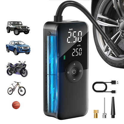 Compressor de Ar Safe Charger Pro 3 em 1