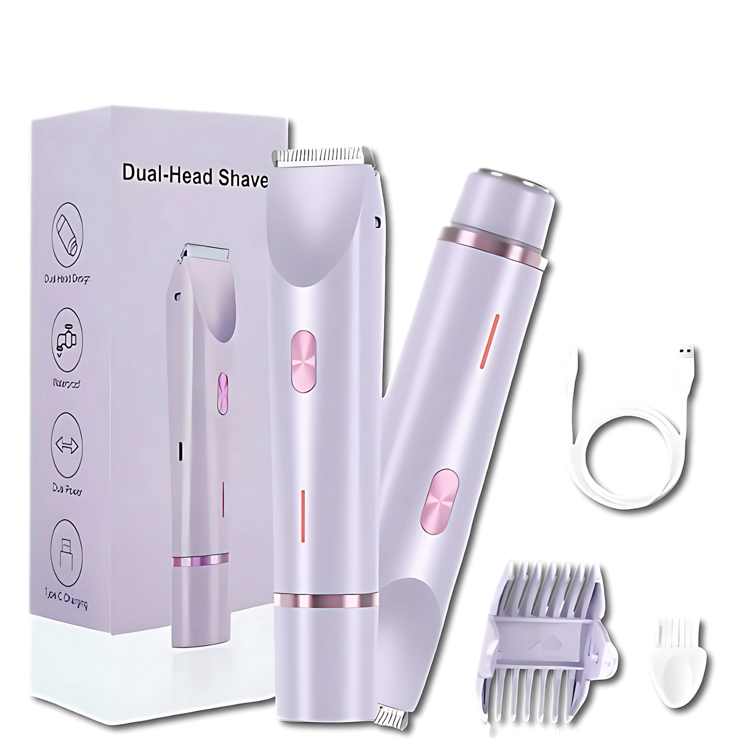 Depilador Feminino 2 em 1 Bela Shave