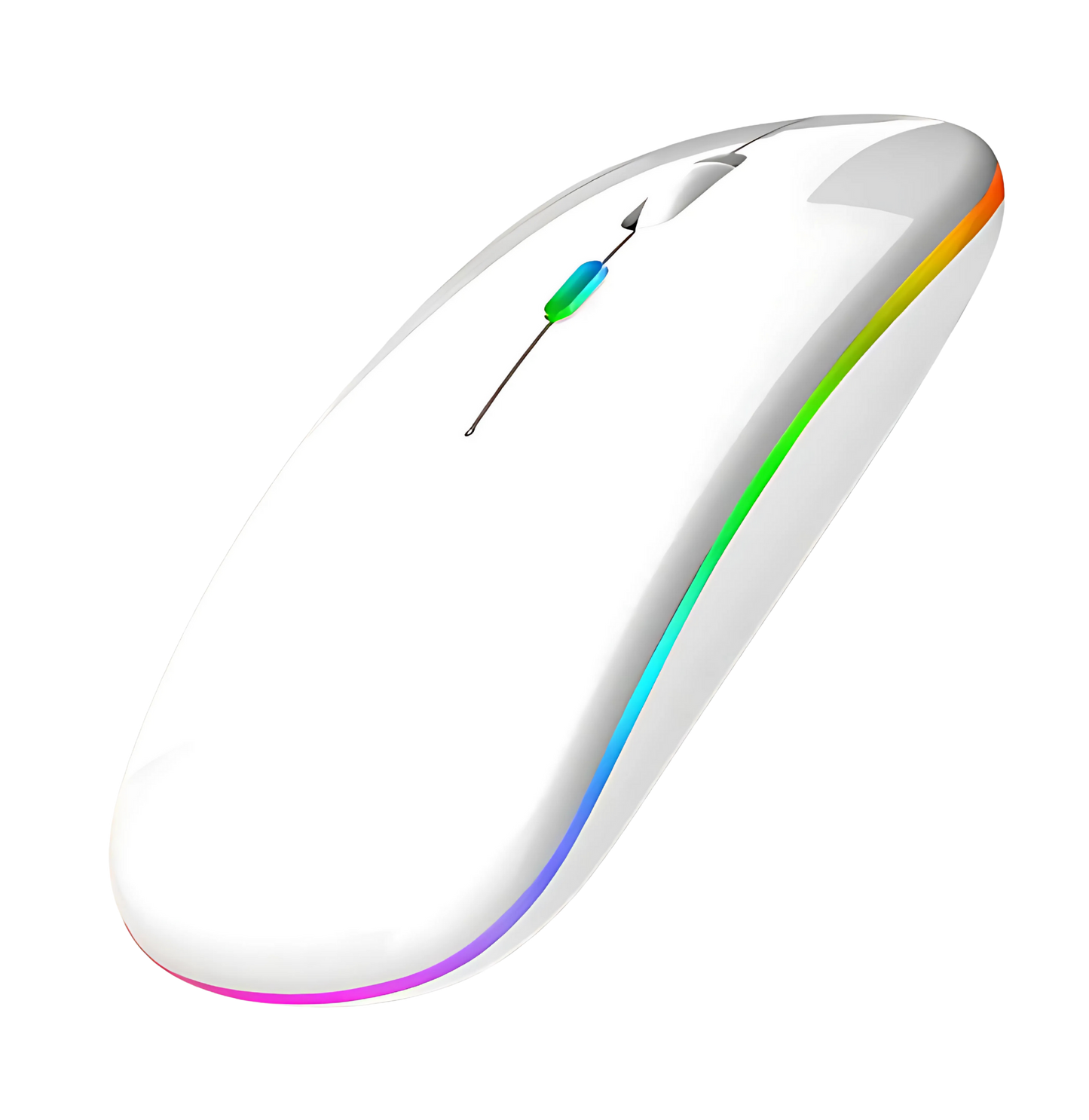 Mouse Sem Fio Wireless Recarregável RGB Gamer 1600dpi