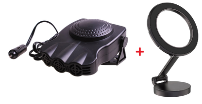 Aquecedor de Carro Hot Air [Birnde Suporte Celular Prata ou Preto]