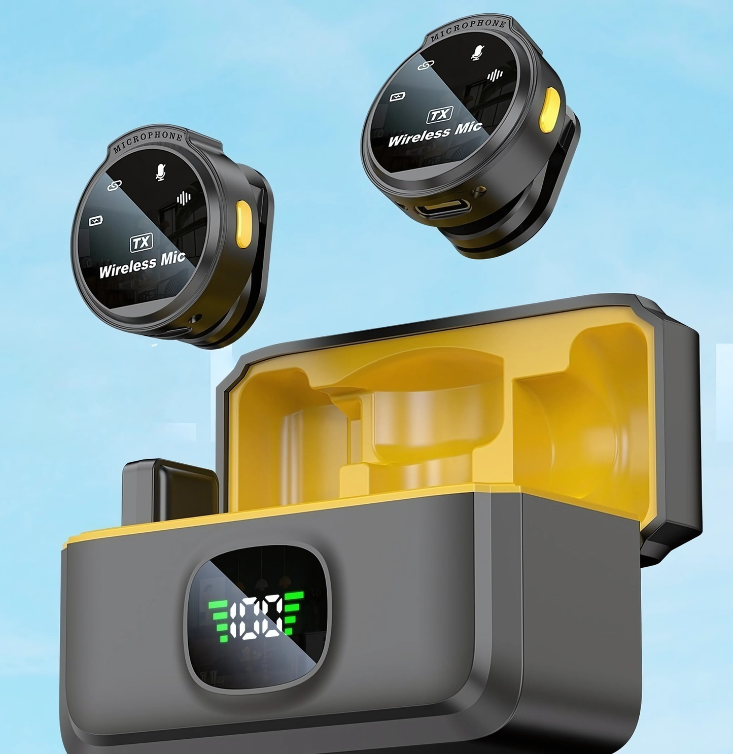 Microfone Lapela Sem Fio Good Sound J6