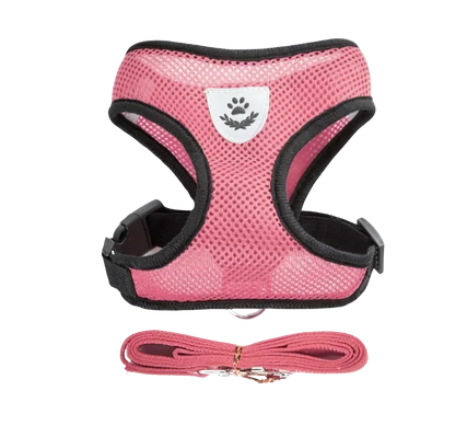 Coleira Peitoral Reflexível Respirável Vest [Compre 1 Leve 2]