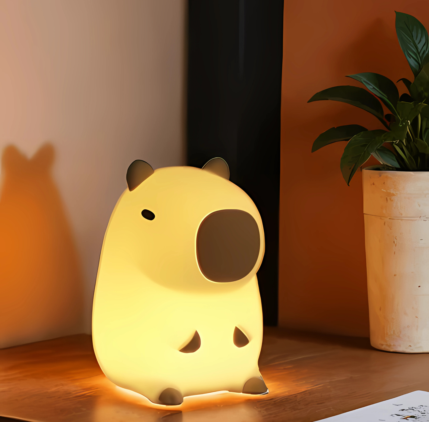 Luminária Infantil Capivara Good Sleep