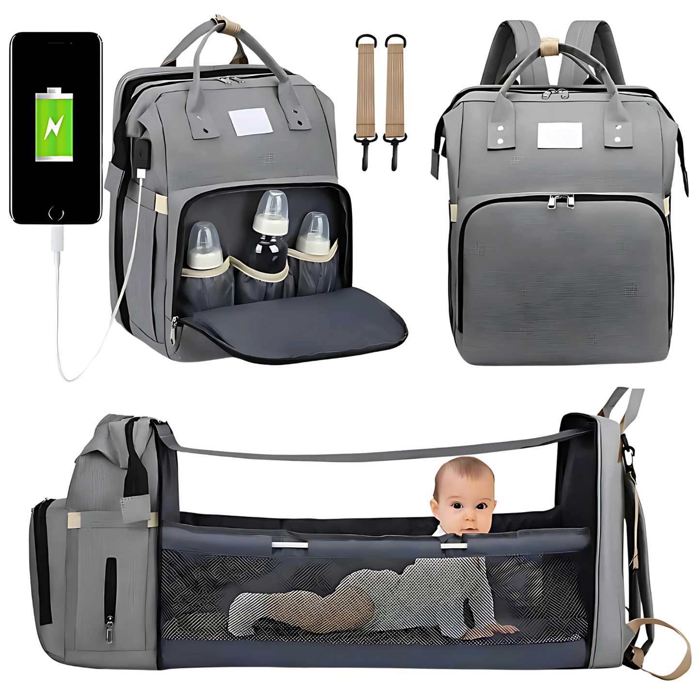 Mochila Multifuncional Berço Cama Good Sleep