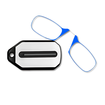 Mini Óculos Chaveiro de Leitura Dobrável Clip Glass