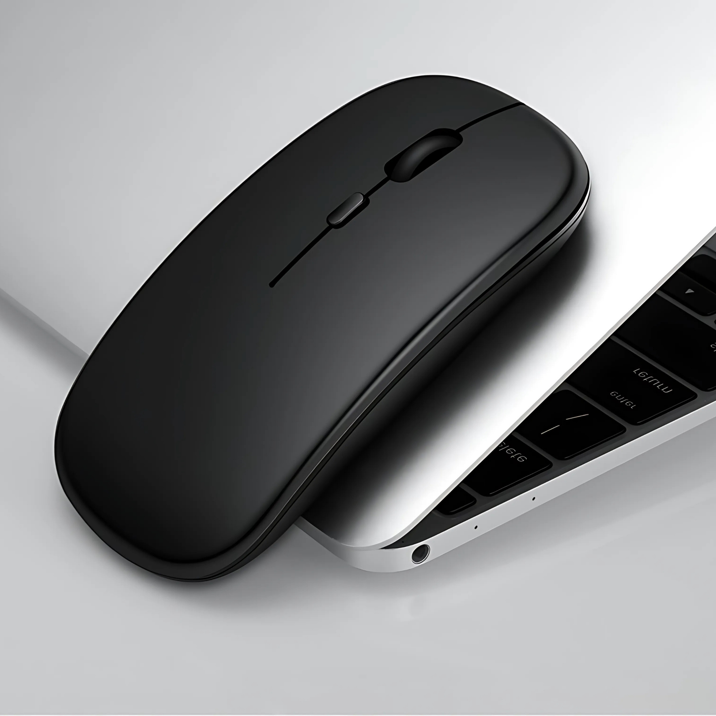 Mouse Sem Fio Wireless Recarregável RGB Gamer 1600dpi