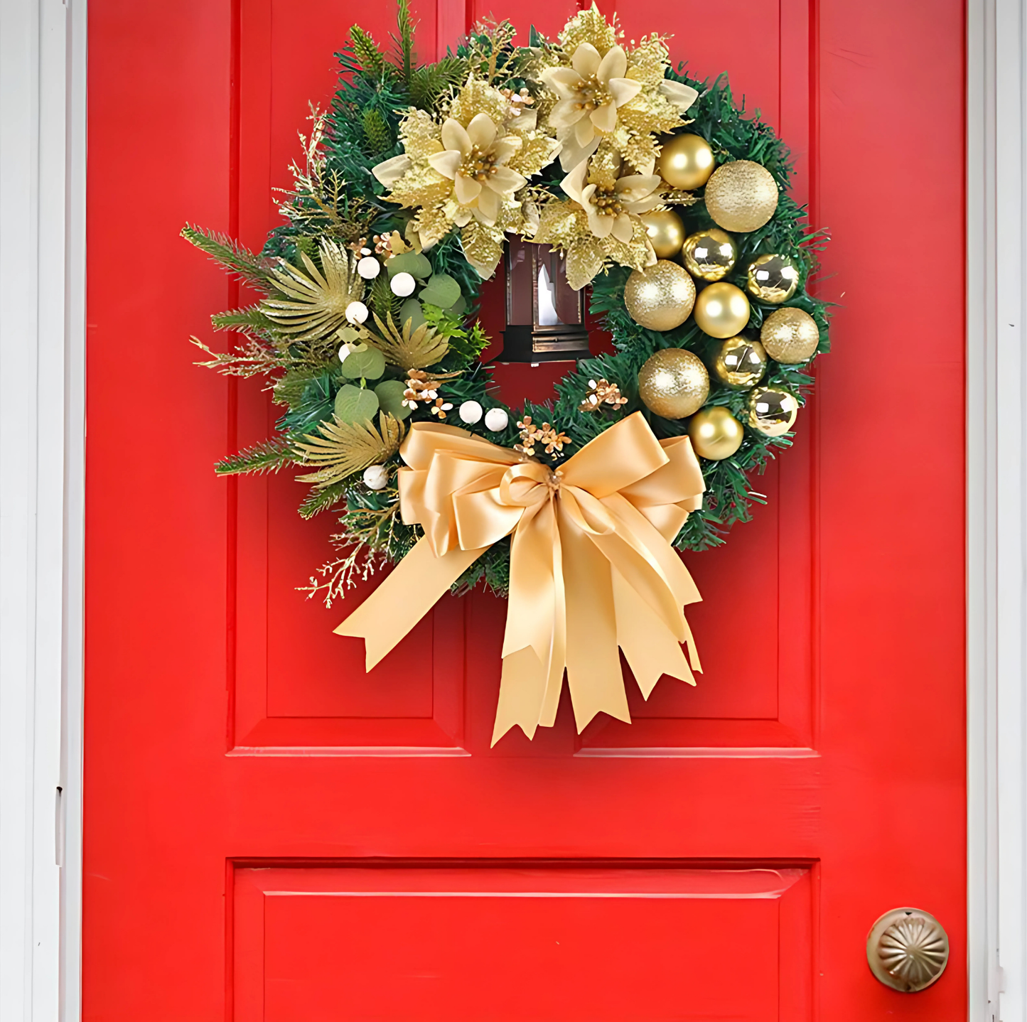 Guirlanda Natalina ChristmasGarland  [Diâmetro de 40cm]