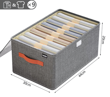Organizador De Roupas Com Tampa Cover Max