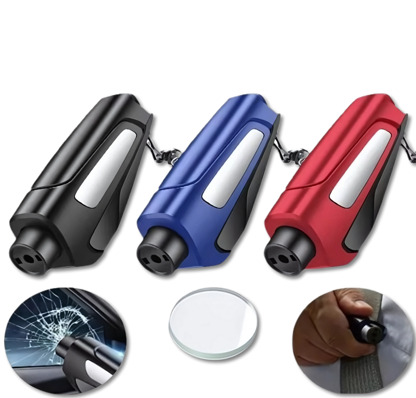 Mini Chaveiro de Emergência Automotivo 3 em 1 KeyMax [Compre 1 e Leve 2]