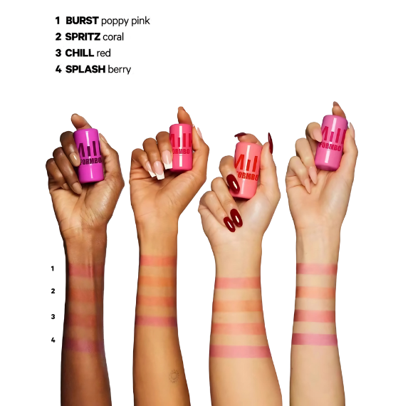 Maquiagem Baton e Blush Jelly