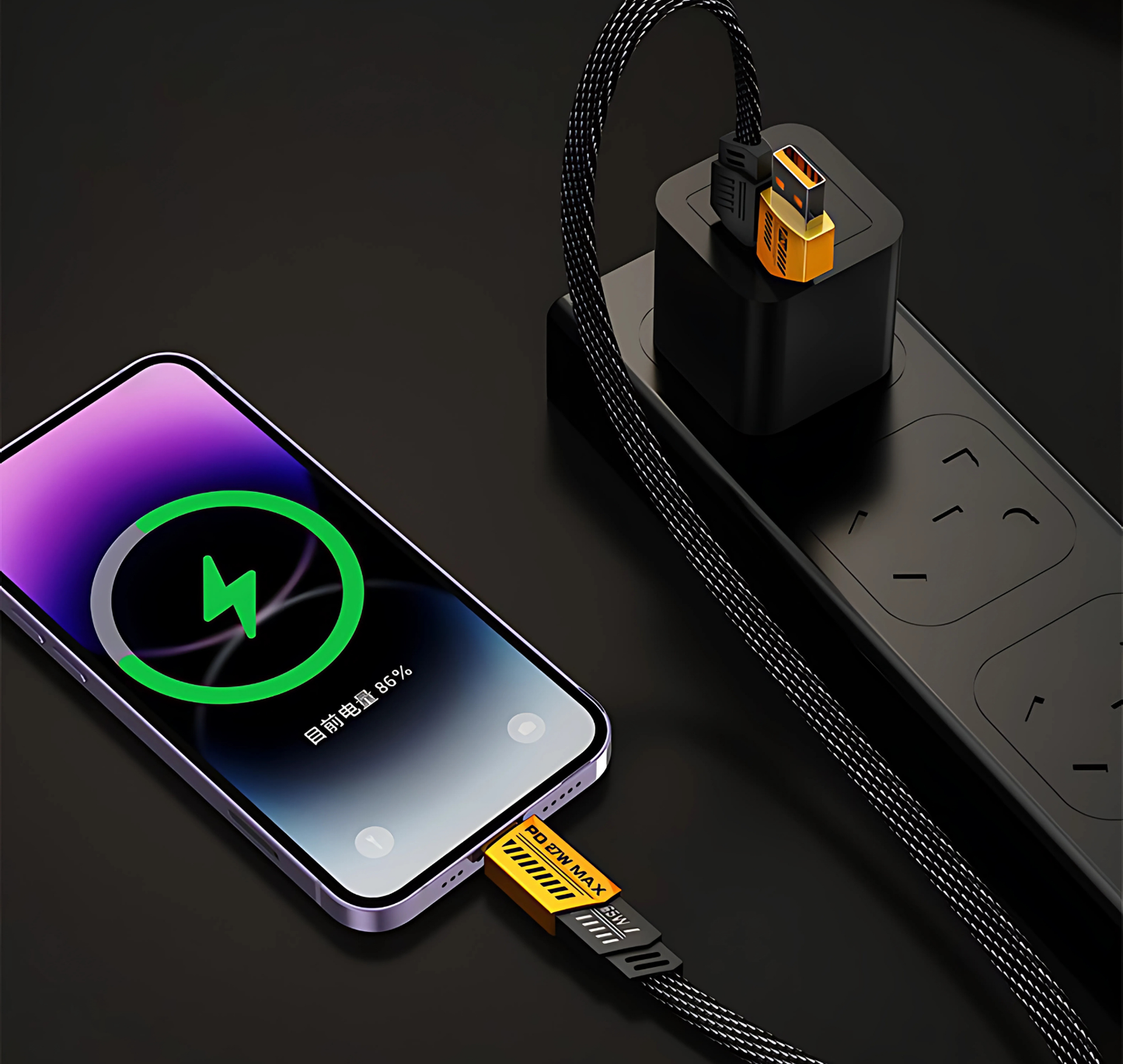 Cabo Multifuncional 4 em 1 Multi USB  [Grátis Um Carregador 120w]