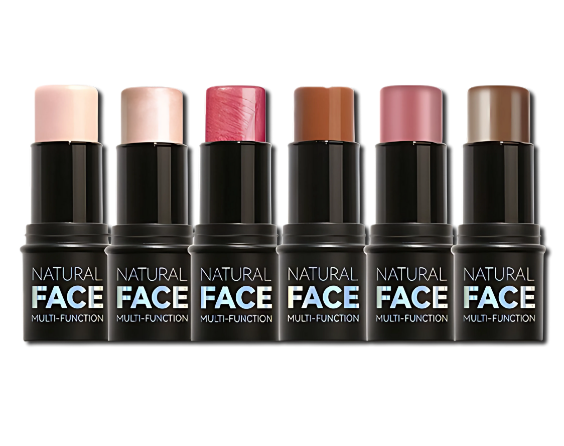Sticks Natural Face Blush 3D Pro [Kit com 6 Unidades]