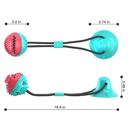 Brinquedo Pull Ball com Ventosa