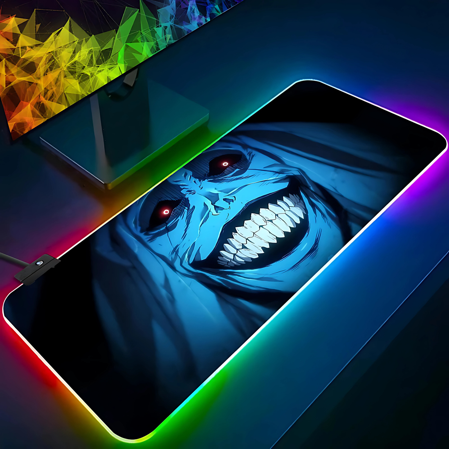 Mouse Pad Gamer com Led Colors