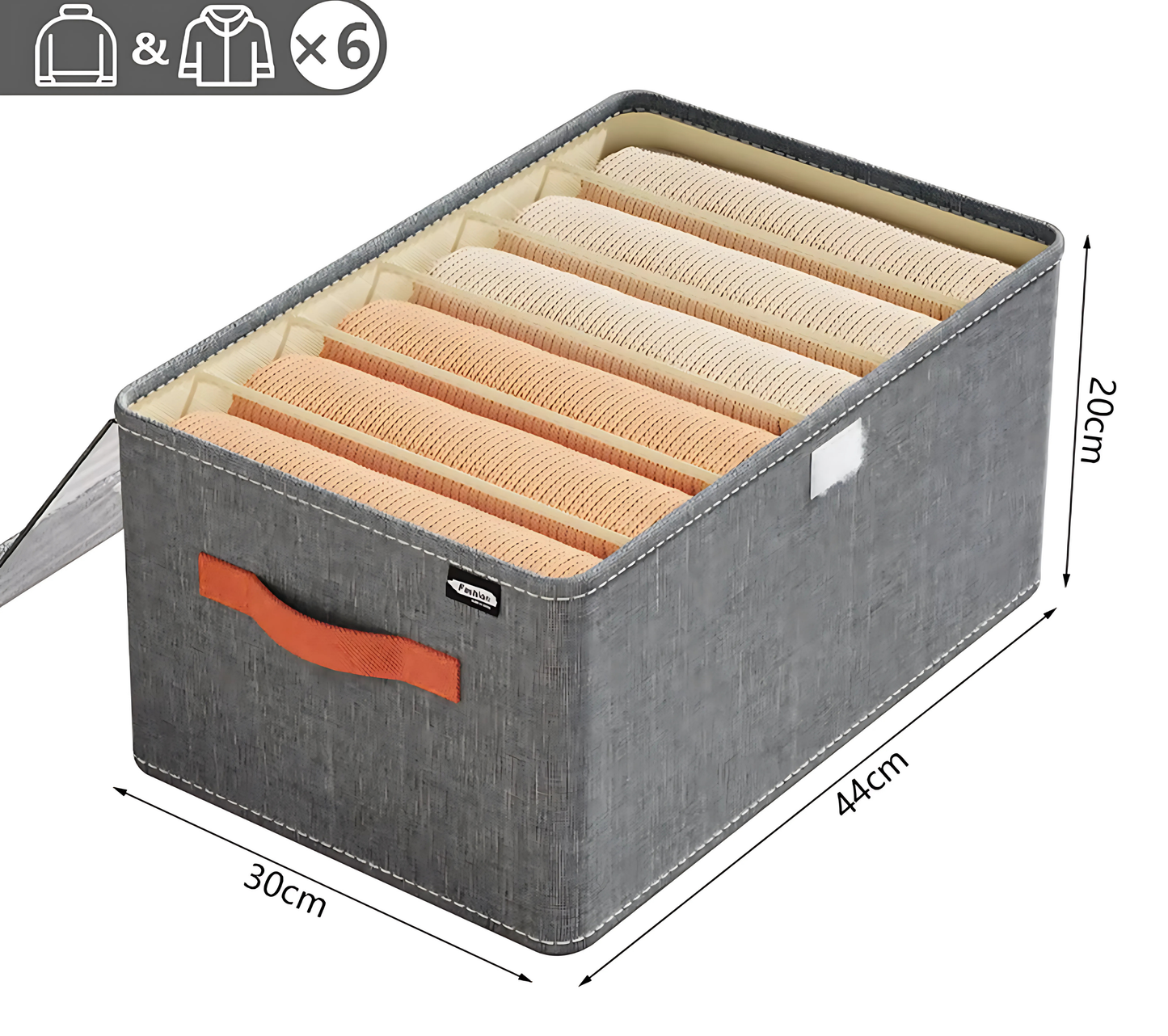 Organizador De Roupas Com Tampa Cover Max