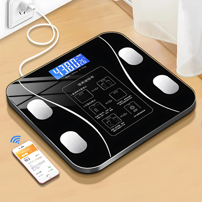 Balança Digital Corporal Bioimpedância Bluetooth