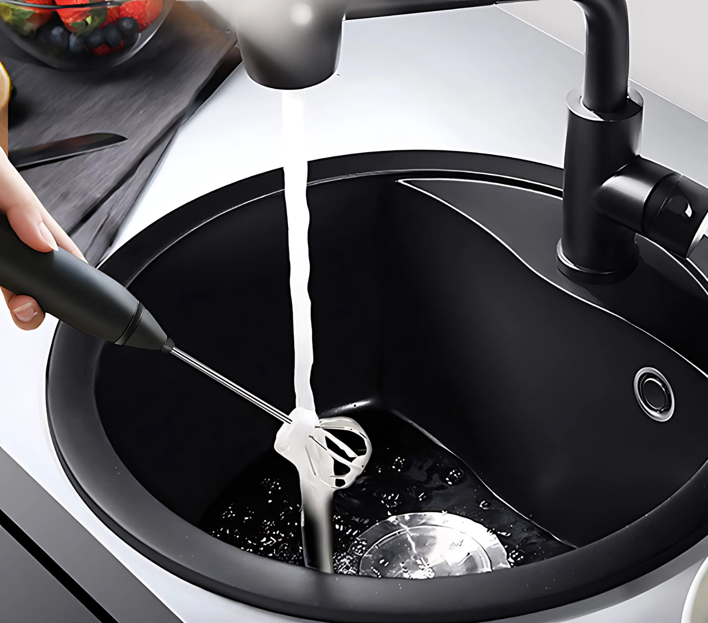 Mixer Elétrico Portátil 2 em 1 Rechargeable