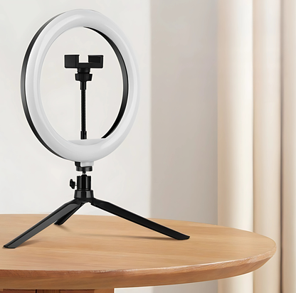 Ring Light Tripé de Mesa Support