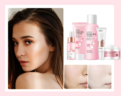 Kit Skin Care Facial Sakura [Kit com 5 Produtos]