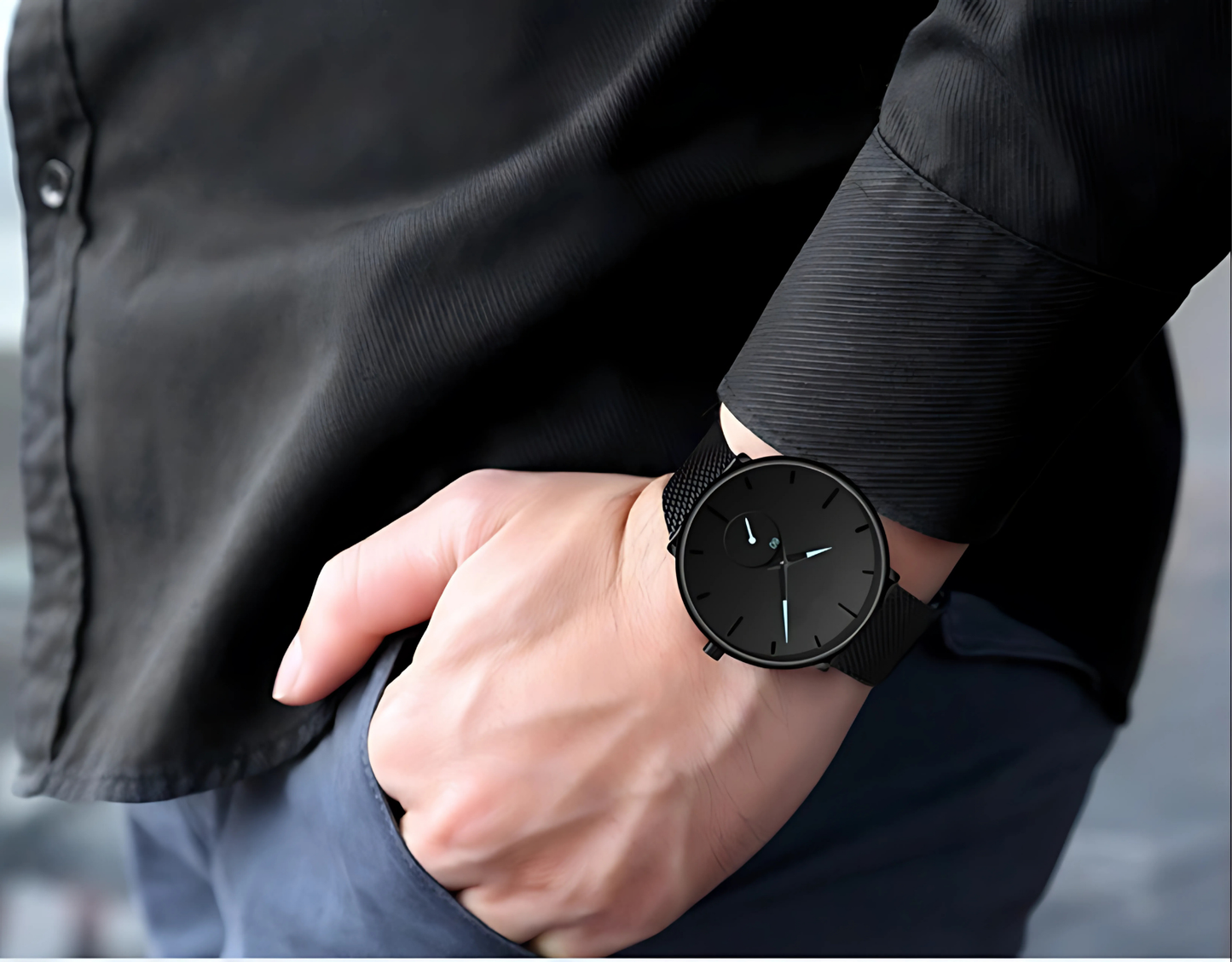 Relógio Masculino Ultra Thin