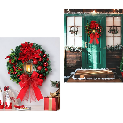 Guirlanda Natalina ChristmasGarland  [Diâmetro de 40cm]