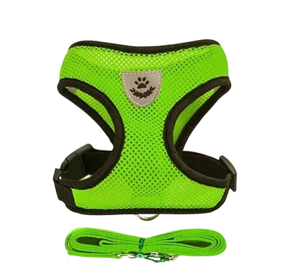 Coleira Peitoral Reflexível Respirável Vest [Compre 1 Leve 2]