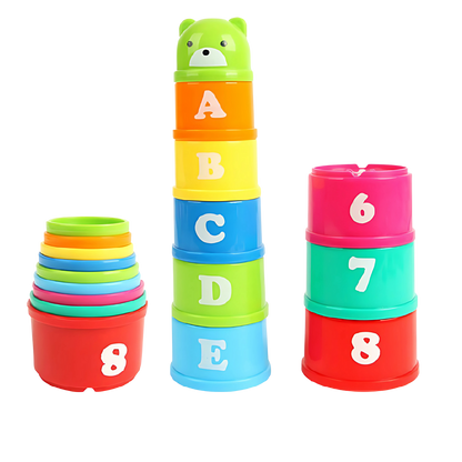 Kit Brinquedo Educativo de Empilhar Kids