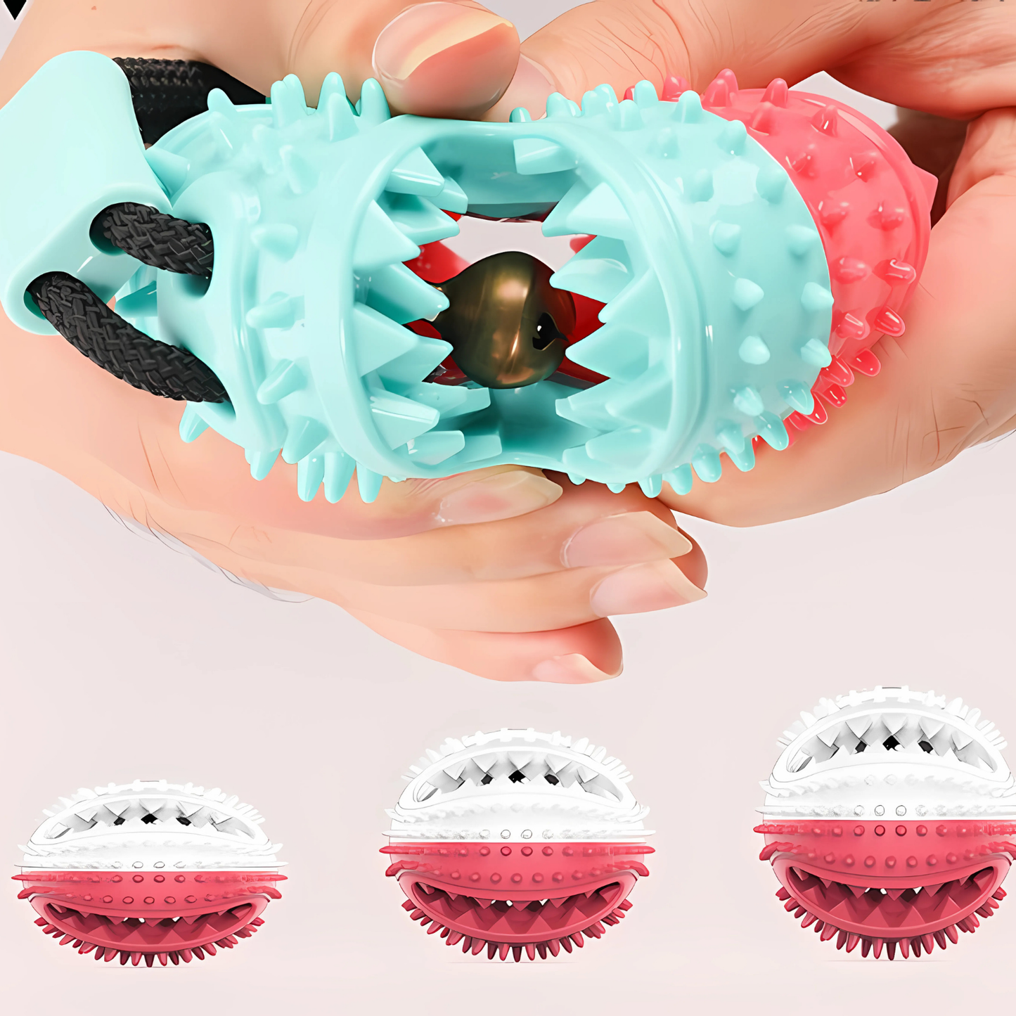 Brinquedo Pull Ball com Ventosa