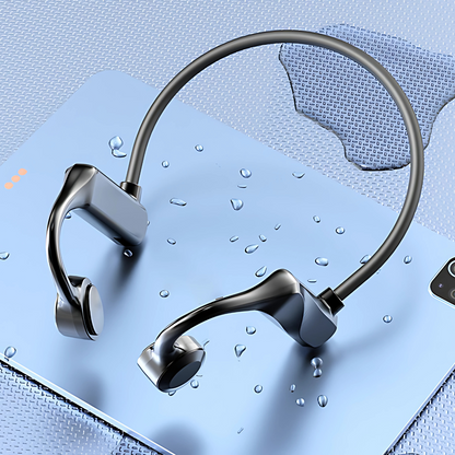 Fone sem Fio de Condução Óssea Bone Conduction