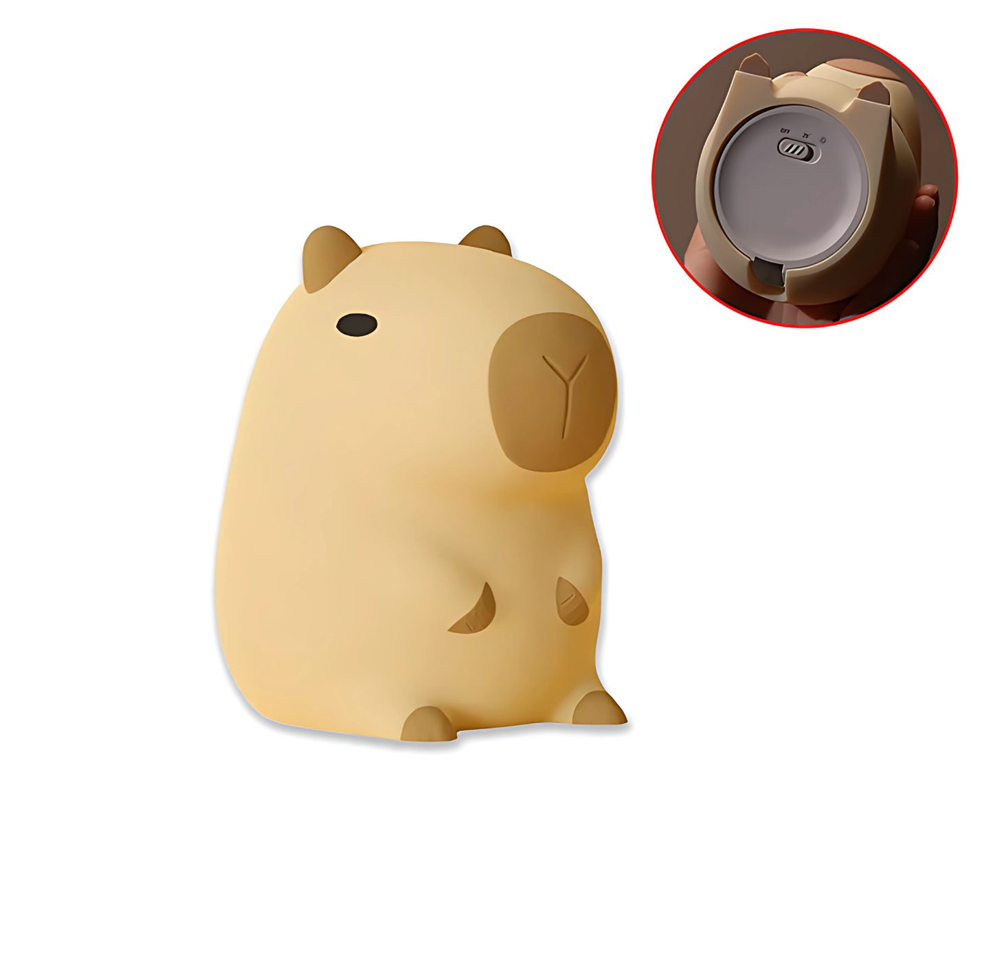 Luminária Infantil Capivara Good Sleep