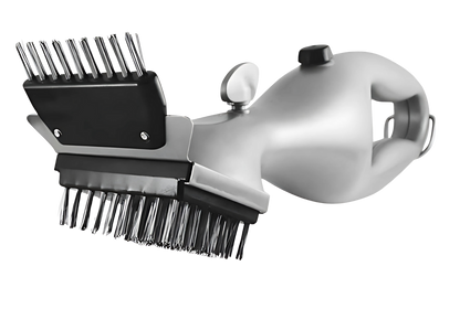 Escova para Grelha Limpeza à Vapor Super Clean [Leve de Brinde Um Soprador Para Churrasqueira]