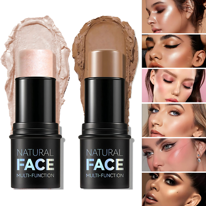 Sticks Natural Face Blush 3D Pro [Kit com 6 Unidades]