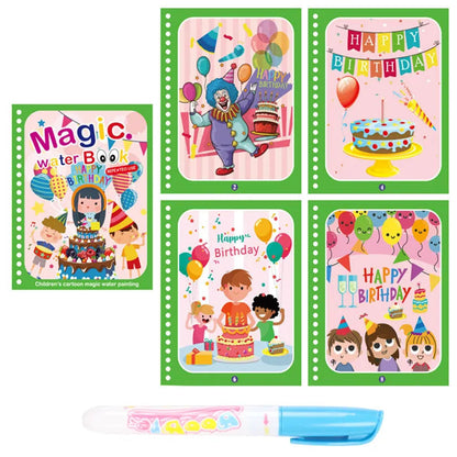 Livro Mágico Desenho com Água Magic Water  [BRINDE Caneta Magec Water]