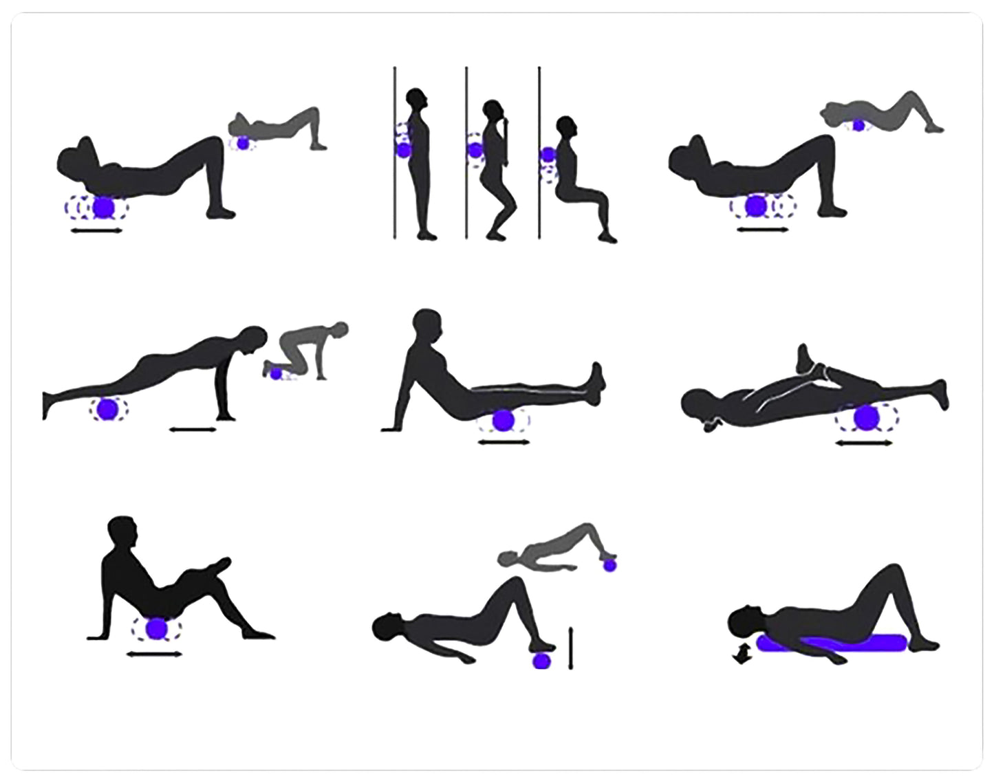 Rolo para Liberação Muscular Massage