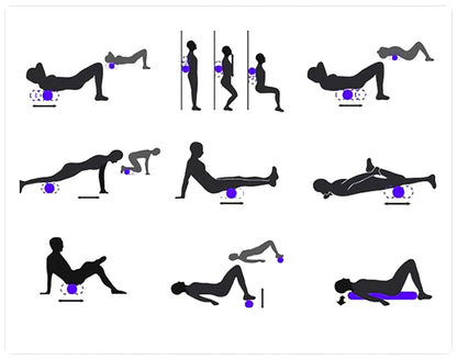 Rolo para Liberação Muscular Massage