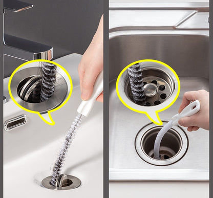 Escova Desentupidora de Canos e Ralos Easy Clean [Brinde Grátis]
