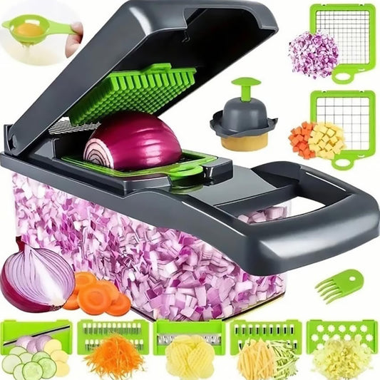Cortador de Legumes e Frutas Multifuncional 16 em 1