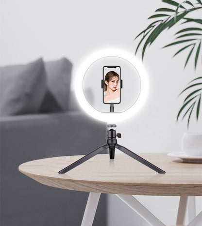 Ring Light Tripé de Mesa Support