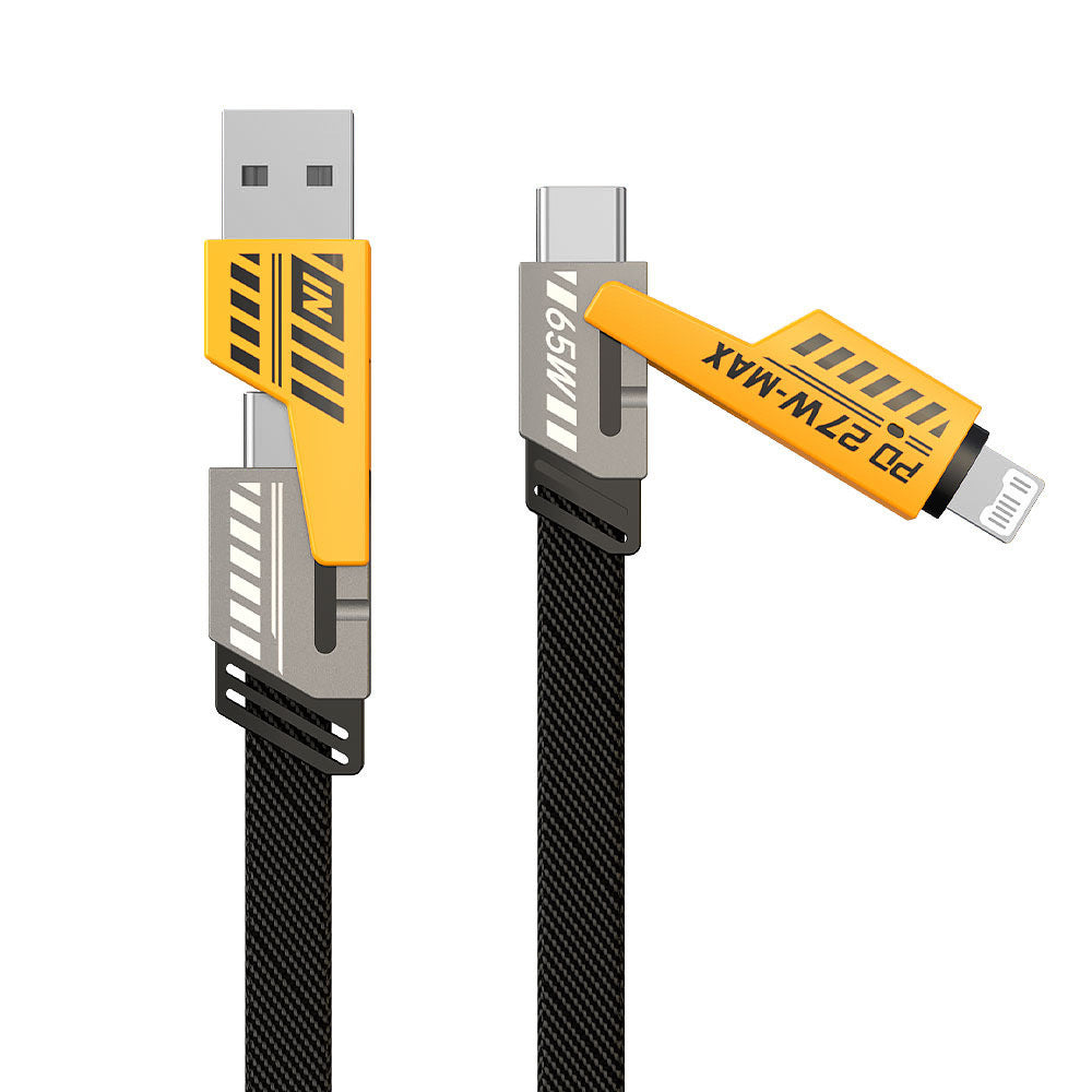 Cabo Multifuncional 4 em 1 Multi USB  [Grátis Um Carregador 120w]