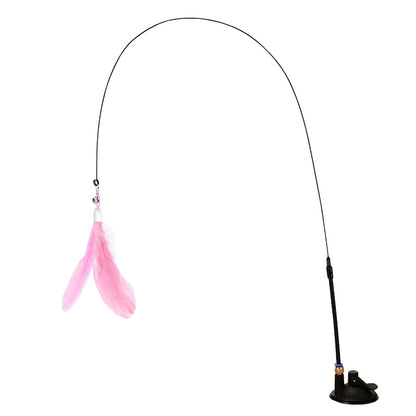 Brinquedo Interativo Pena para Gatos Hands Free [Compre 1 e Leve 2]