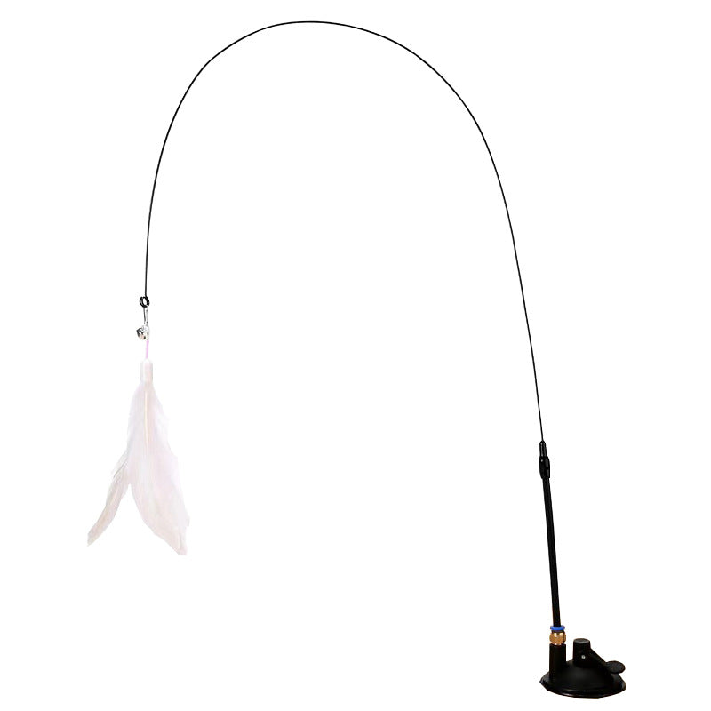 Brinquedo Interativo Pena para Gatos Hands Free [Compre 1 e Leve 2]