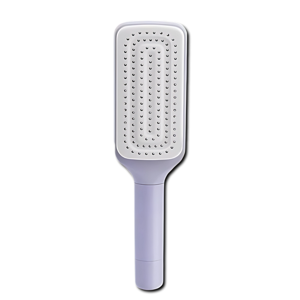 Escova de Cabelo Autolimpante Retátil Massager [Compre 1 e Leve 2]