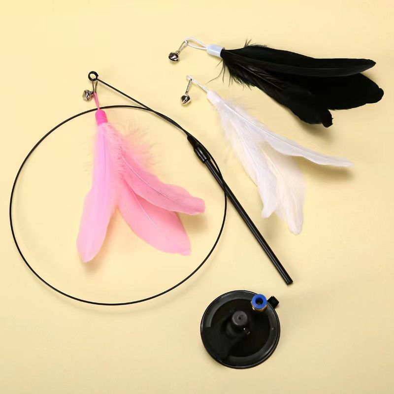 Brinquedo Interativo Pena para Gatos Hands Free [Compre 1 e Leve 2]